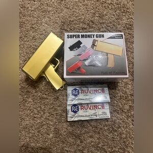 Gold Super Money Gun